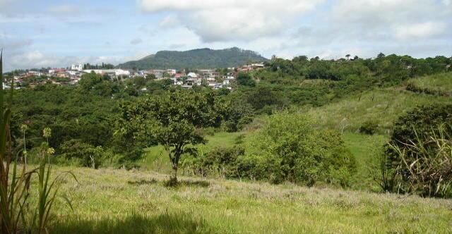 The Town of Naranjo in Costa Rica